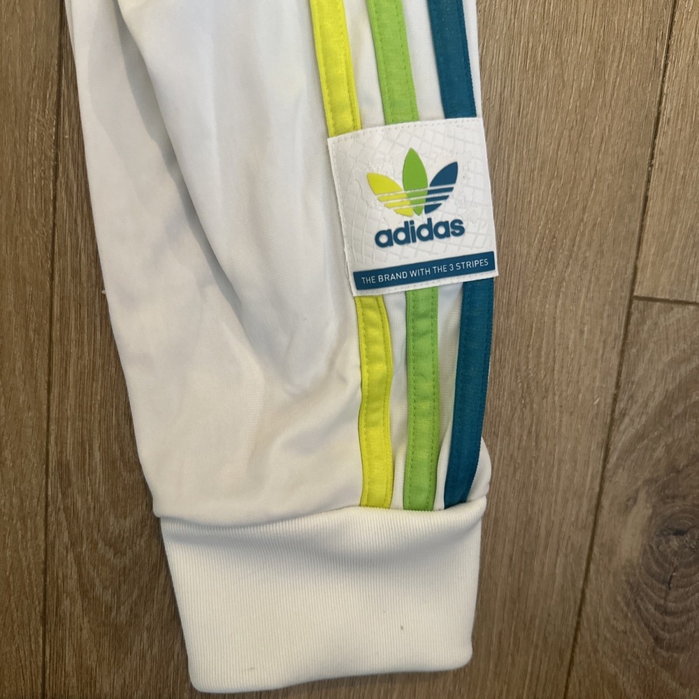 Mens Adidas Originals Chile 20 Tredoil Track Pants Jogger White Men Small* - Picture 4 of 11